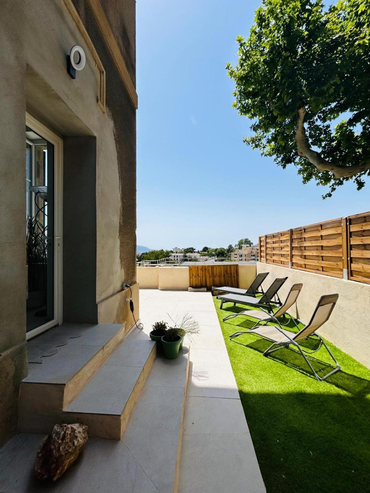 Maisons Detente Jardin, Terrasse Vue Mer Et Spa مارسيليا المظهر الخارجي الصورة